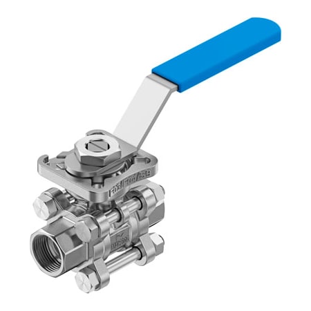 Festo Ball Valve VZBE-3/8-WA-63-T-2-F0304-M-V15V15 VZBE-3/8-WA-63-T-2-F0304-M-V15V15